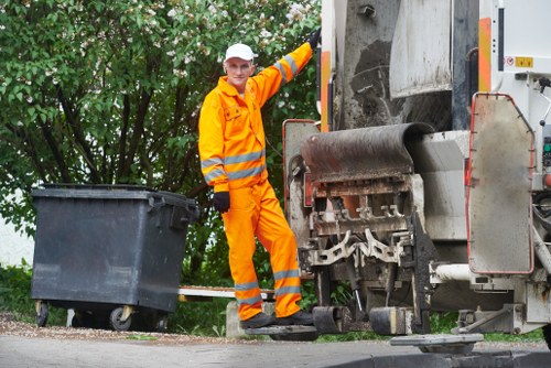 Customer using grab hire services in Acton