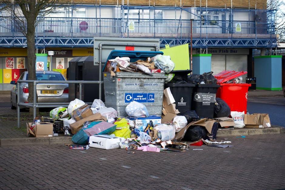 Acton Town Station guide to household rubbish removal